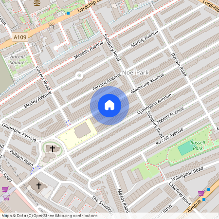 Gladstone Avenue, Wood Green, London, N22