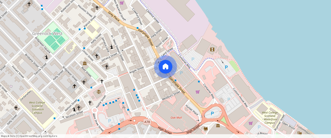 Lorne Court, Greenock, PA15