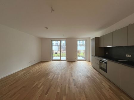 Moderne 2-Zimmerwohnung mit Terrasse im Neubauprojekt Bahrenfelder Carré in Altona! - Photo 4