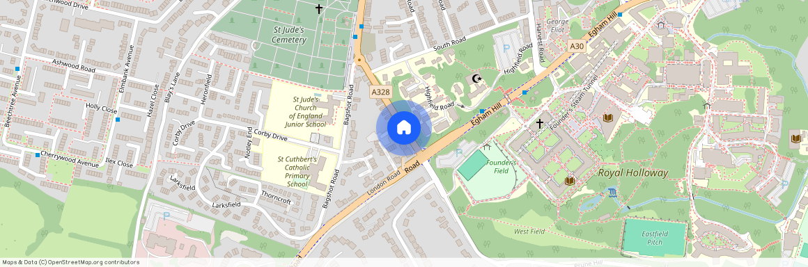 St. Judes Road, Englefield Green, Egham, TW20 0BF