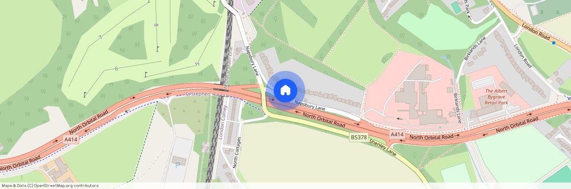 Napsbury Lane, St Albans, AL1