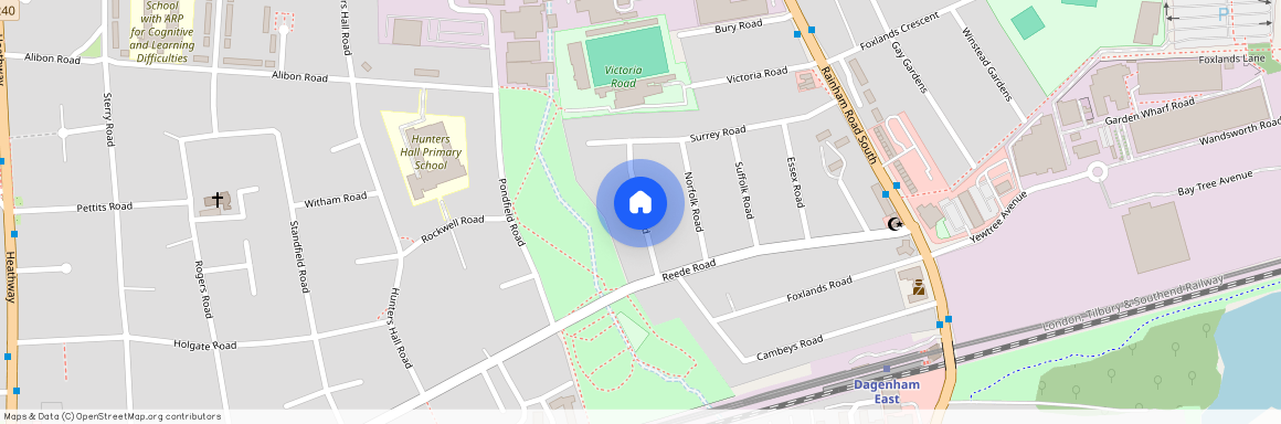 Kent Road, Dagenham, London, RM10