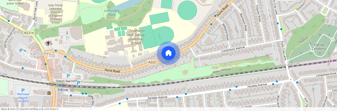 Hurst Road, Sidcup, Kent, DA15