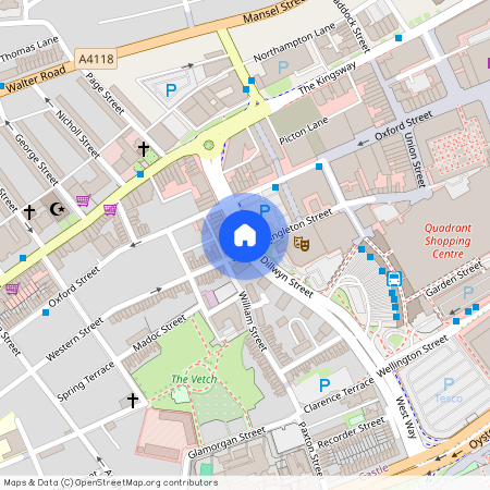 Singleton Hotel, Dilwyn Street, Swansea, SA1