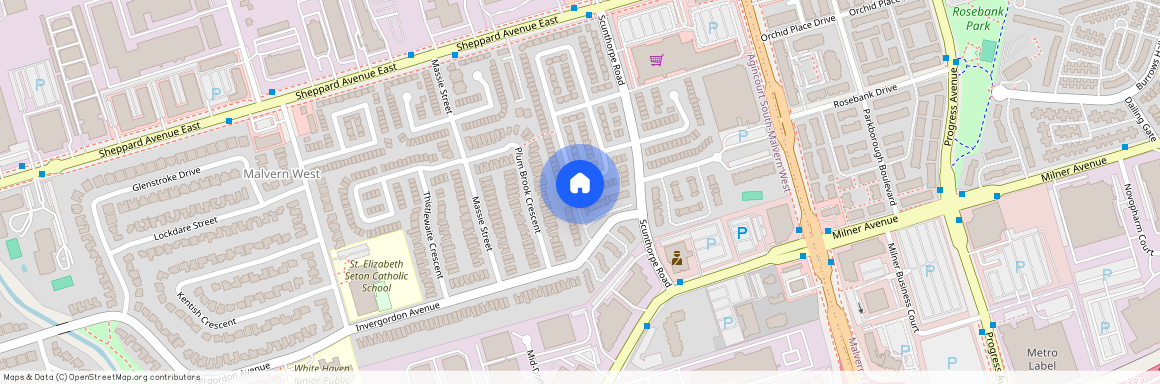 25 Spring Forest Square Unit# Main, Toronto