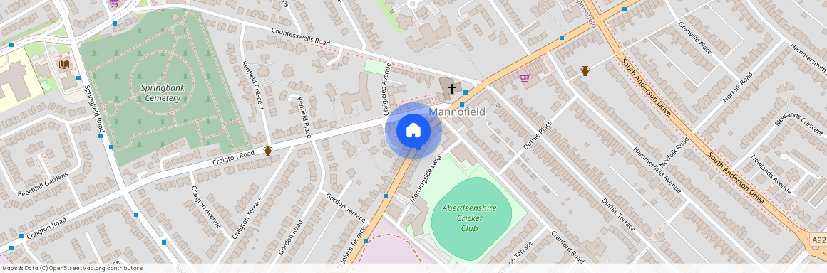 Great Western Road, Mannofield, Aberdeen, AB10