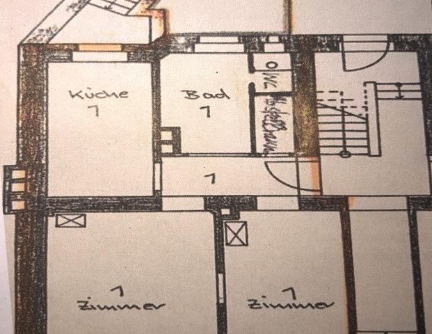 Vollmöblierte sanierte 2,5 Zimmer in Sankt Johannis mit Terrasse - Foto 1