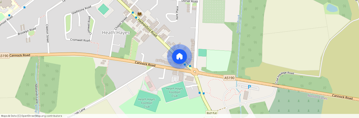 Heath View, Cannock Road, Heath Hayes, Cannock, WS12 3HS