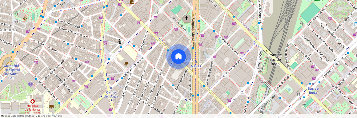 Zona Nord, - Carrer de las Navas de Tolosa