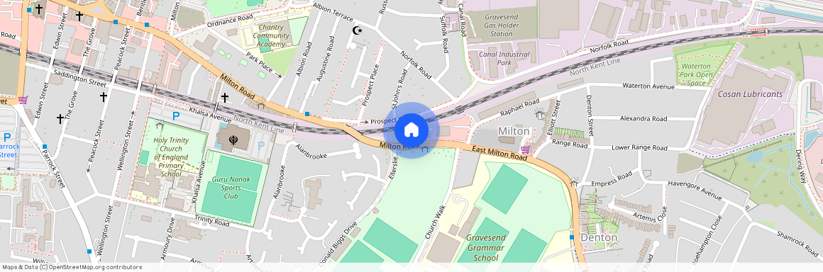 Milton Road, Gravesend, Kent, DA12