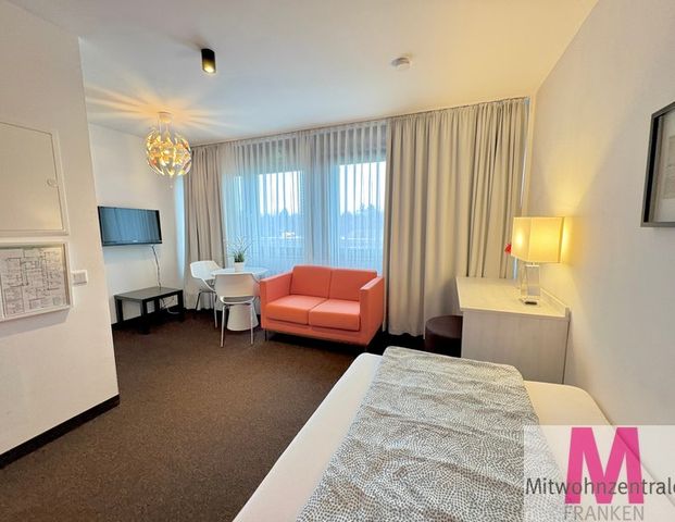 Apartment mit gehobener Komplettausstattung am Nürnberger Hafen - Foto 1