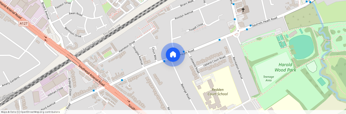 Squirrels Heath Road, Romford, RM3