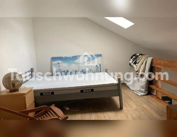 TAUSCHWOHNUNG 1,5-Zimmer-Dachgeschosswohnung mit Aufzug - 2-3 Zimmer gegan - Foto 1