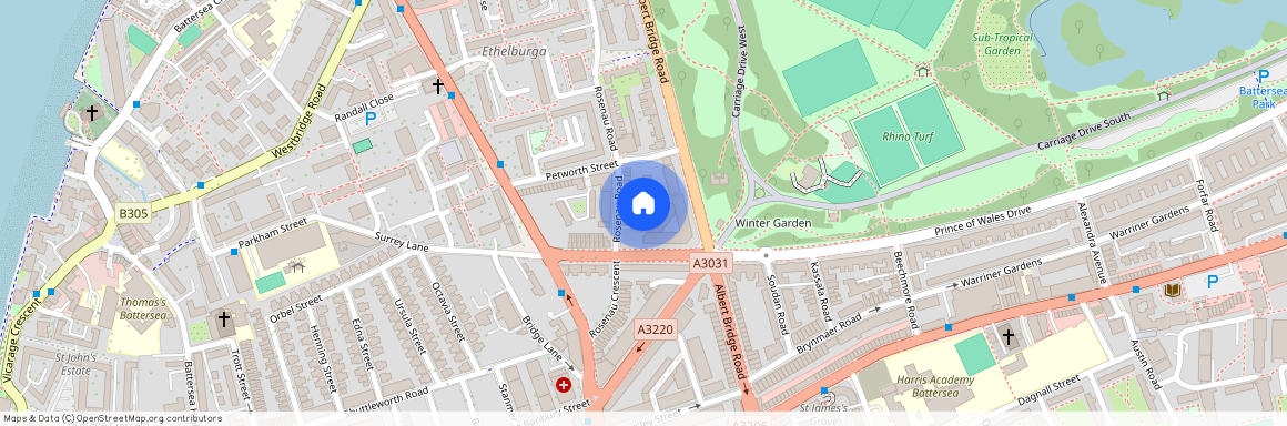 Bowden House, Prince of Wales Drive, London, SW11