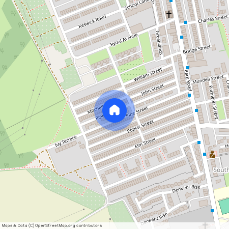 2 bed terraced house to rent in DH9