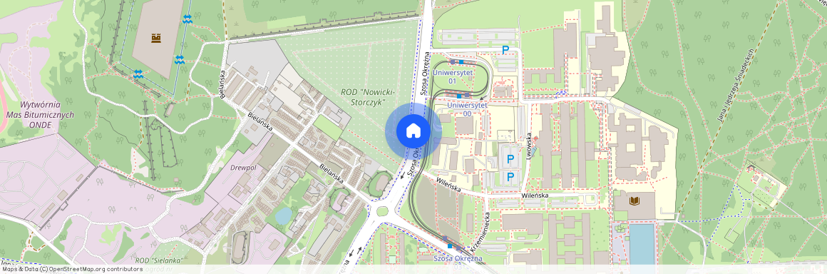 szosa Okrężna, Bielany, Toruń, kujawsko-pomorskie