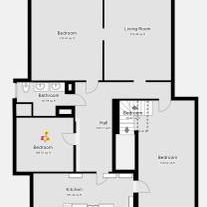 3 BR + big liv room Van West House Main FL Rent - school catchment / yard - Photo 4