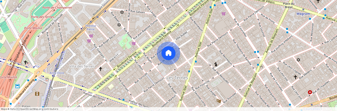 Rue du Sergent Hoff et Rue de Saint-Sénoch 75017 Paris (17e arrondissement)