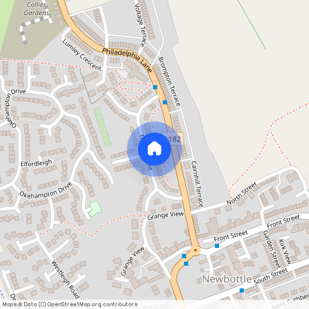 The Crescent, Philadelphia, Houghton Le Spring, Tyne And Wear, DH4
