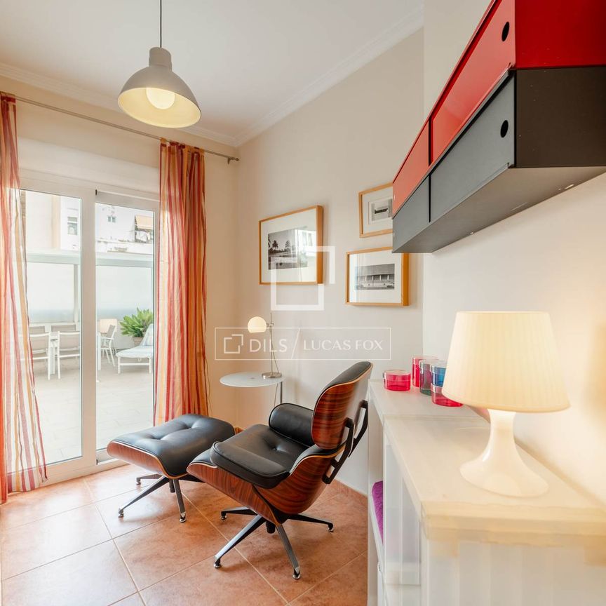 3 Bedroom apartment with 40m² terrace for rent in Ruzafa, Valencia - Foto 1