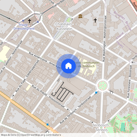 Rue Americaine, 124, 1050, Ixelles