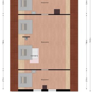 Appartement te huur: de Krijntjes 18 4715 AP Rucphen - Photo 1