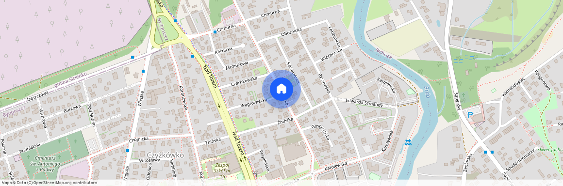 ul. Siedlecka, Czyżkówko, Bydgoszcz, kujawsko-pomorskie