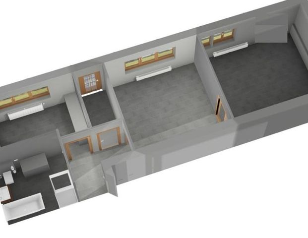 Gehobene, geräumige zwei Zimmer Terrassenwohnung mitten im Kiez - Photo 1