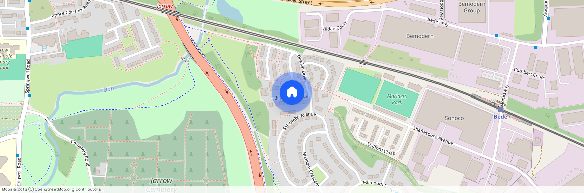 Bilton Hall Road, Jarrow