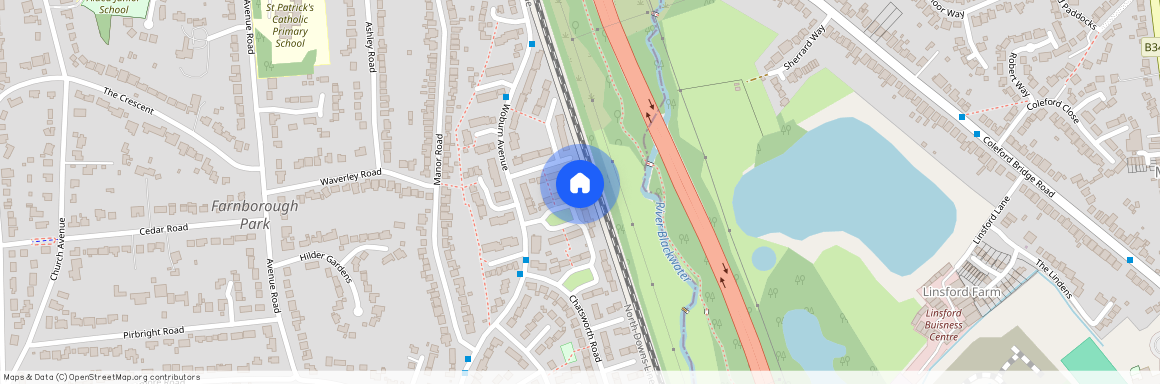 Longleat Square, Farnborough, GU14