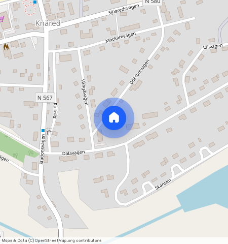 Doktorsvägen **, Knäred