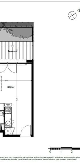 Location Appartement 1 pièce 29m² ST JORY 31790 - Photo 2