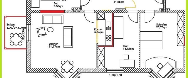 Einziehen und wohlfühlen! Moderne Wohnung zum Erstbezug - Foto 1