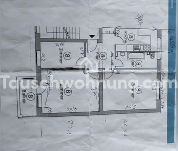 TAUSCHWOHNUNG Biete helle 3 Zimmer, suche 4 Zimmer - Foto 1