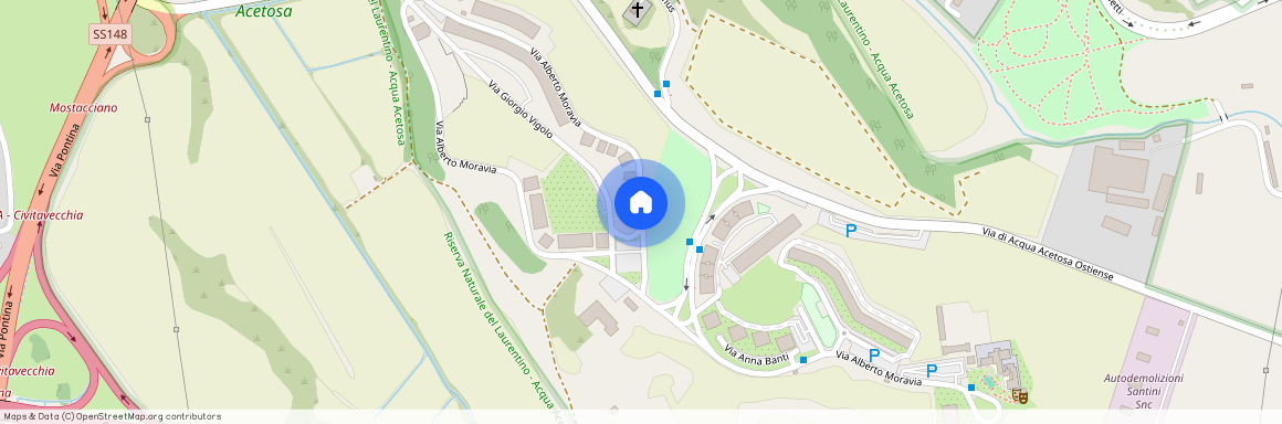 Via Alberto Moravia, Rome, Lazio 00143