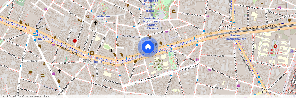 Building Boulevard Marguerite de Rochechouart - checkmyguest - 1351020, Boulevard Marguerite de Rochechouart, Paris