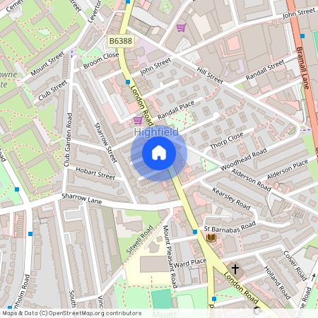 City Centre, 212A London Road, S2 4LW, Sheffield