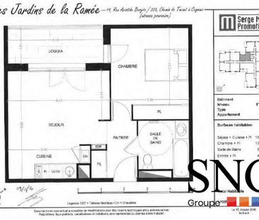 T2 AVEC LOGGIA ET 2 PLACES DE PARKINGS - Photo 5