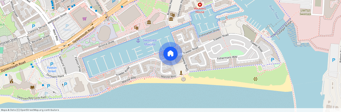 Ferrara Square, Marina, Swansea. SA1 1UW