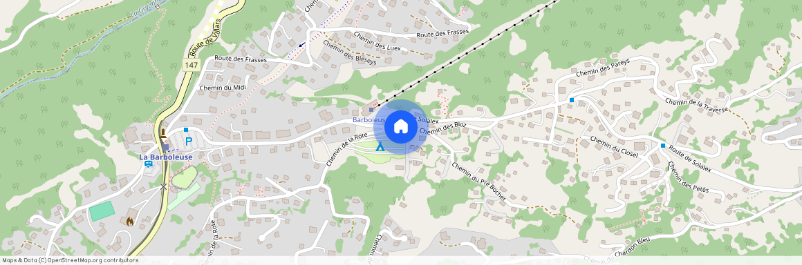 1882, Gryon, Chemin Des Bloz, 2