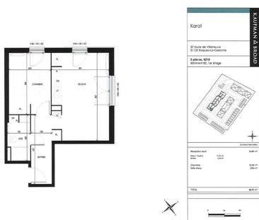 Location Appartement 2 pièces 38m² ROQUES 31120 - Photo 3