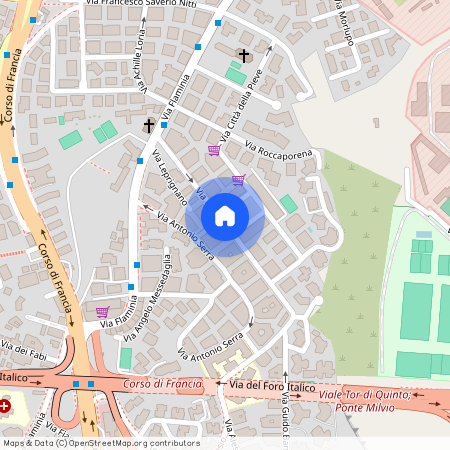 Via Bevagna, Roma, Lazio 00191