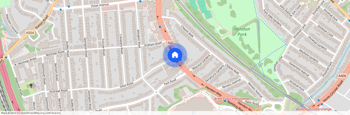 Elliot Road, Hendon, London, NW4