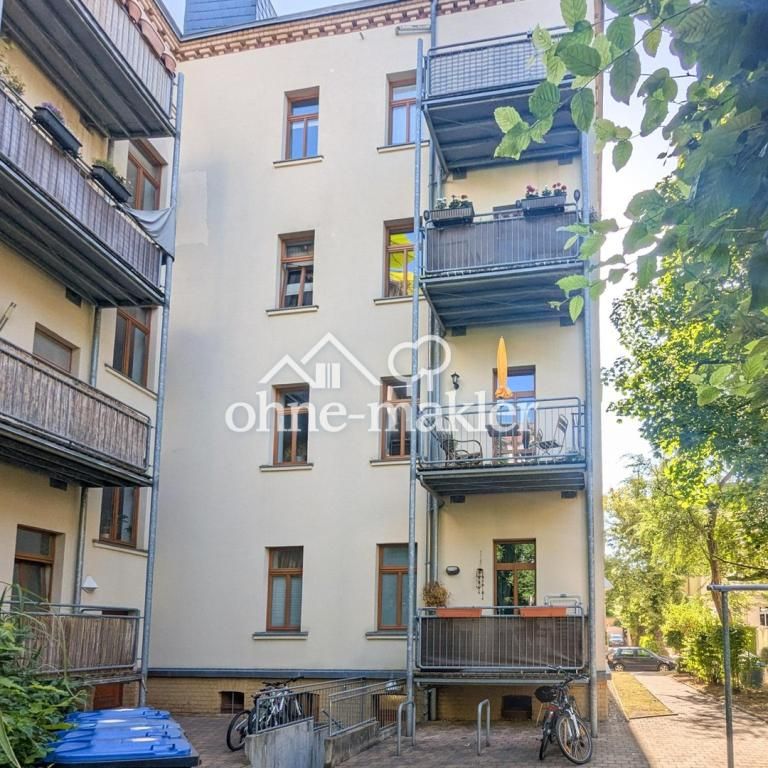 WG-geeignete Helle 2-Zimmer-Wohnung mit Balkon & Einbauküche in Gohlis-Mitte - Photo 1