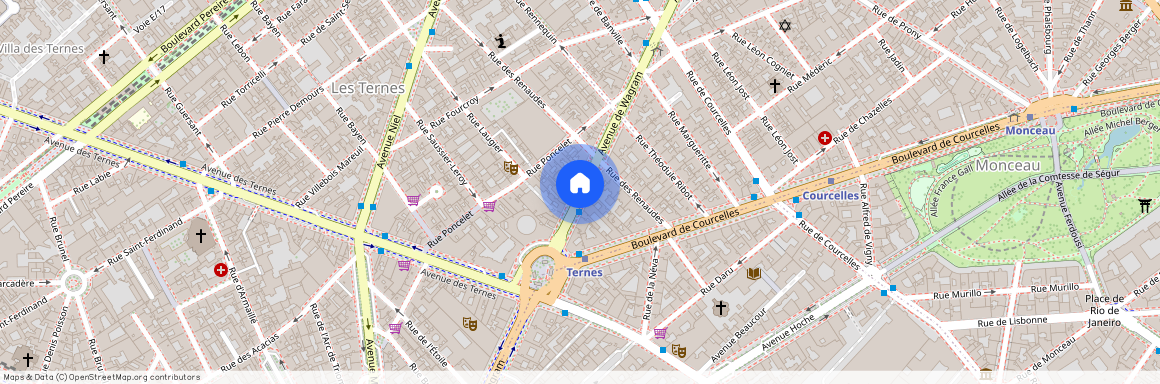 Rue Brey et Avenue de Wagram 75017 Paris (17e arrondissement)