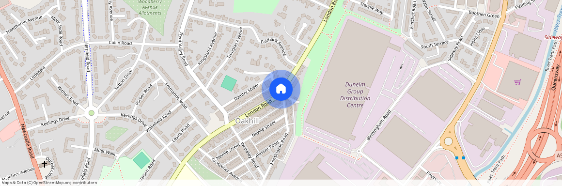 London Road, Oakhill, Stoke on Trent