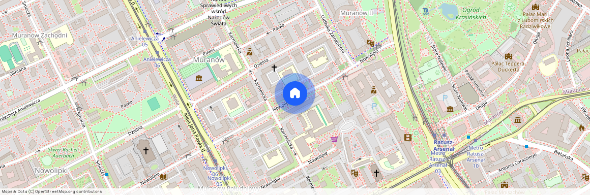 Warszawa, Śródmieście, Śródmieście, Muranów, Nowolipki