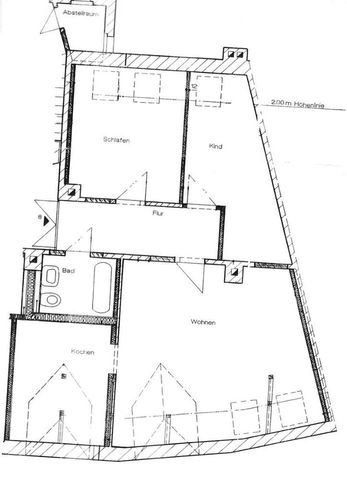 3-Zi.-Zimmer Dachgeschoßwohnung in ruhiger Lage mit großem Wohnzimmer - Photo 3