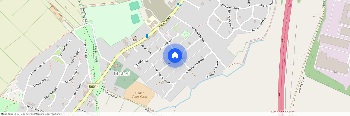 Haddon Street, Alfreton, DE55, Haddon Street, Tibshelf, Alfreton