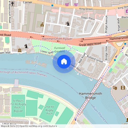 Lower Mall, Hammersmith, W6, London